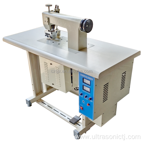 Durable dual-motor 60S lace machine Ultrasonic non-woven sewing machine